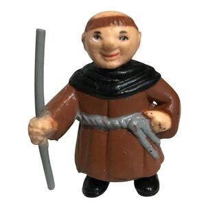 Soma Friar Tuck Robin Hood Action Figure 1.75" VINTAGE 1991